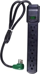 Gogreen Power 2.5-FT Surge Protector, Outlet, Black (GG-16103MSBK). Fixed Price $26.87.