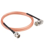 Xrds - Rf Flexible Right Angle Video Cable, 75 Ohm RG179 Bnc Brown. Fixed Price $21.04.