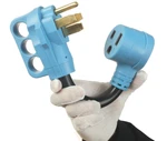 Rv Amp To Welder Adapter, Nema 14-50P 6-50R, 220V Cord, 12". Fixed Price $35.99.