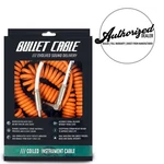 Bullet Cable BC-30CCO Coil Right Angle Orange Instrument Foot. Fixed Price $49.95.