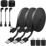 Uogw 3PACK 33FT/10M Power Cable And Adapter Compatible With Blink Outdoor (4TH. Fixed Price $43.04.
