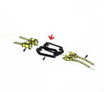 Mytee G131 Eureka Sanitaire Extension Cord Lock 76225-355N. Fixed Price $14.99.