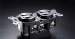 Furutech Gtx-d(r) Rhodium-plated Pure-copper Duplex Receptacle Authorized-dealer. Fixed Price $210.00.