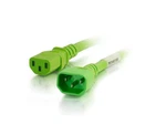 C2G 3FT C14 To C13 14/3 Sjt Green - 17537. Fixed Price $24.98.