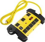 Heavy Duty Power Strip With Usb, Workshop 8 Outlet Surge Protector 2700 Joules,. Fixed Price $39.92.