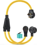 Nema 10-30P To 14-50R 10-30R Splitter Cord Adapter With Safety Ground Wire,.... Fixed Price $63.02.