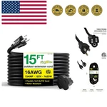 Go Green Power Inc. GG-13715BK 16/3 Sjtw Outdoor Extension Cord, Black, Ft. Fixed Price $24.99.