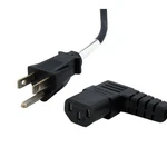 Startech PXT101L10 Ft Standard Computer Power Cord Nema 5-15P To Right Angle. Fixed Price $13.99.