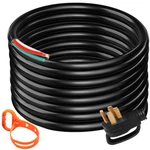 Vevor 40FT 50A Rv Camp Power Cord Generator 6/3 + 8/1 Awg Nema 14-50P. Fixed Price $203.90.