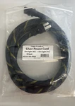 Tributaries 9FT Silver Power Cord. Straight Iec Ac. New. Fixed Price $199.99.