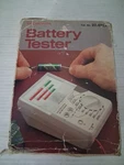 Radio Shack Micronta Battery Tester 22-032A With Box Manual Tested And Working. Fixed Price $10.00.