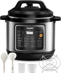16 In Electric Pressure Cooker Non-stick Slow Steamer 8 Quarts Nib. Fixed Price $64.95.