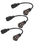 Dewenwils 360 Rotating Flat Plug Extension Cord 1FT Short Power 3PK. Fixed Price $13.99.