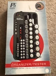 Battery Organizer/tester-holds 68 Batteries Hang Set #PS5197BK New In Box. Fixed Price $99.99.