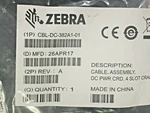 Zebra CBL-DC-382A1-01 Standard Power Cord For Cradle From Single Level Vi. Fixed Price $39.95.