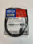 Trippe Lite Usb 2.0 Gold Cable, A(male)/b(male) 6FT. U022-006. Fixed Price $5.49.