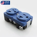 Pure Copper Us Hi-end Power Receptacles Wall Duplex Distributor Socket Outlet. Fixed Price $15.00.