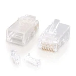 RJ45 CAT5E Modular Plug (w/load Bar) For Round Solid/stranded CABLE-10 PACK-C2G. Fixed Price $12.99.